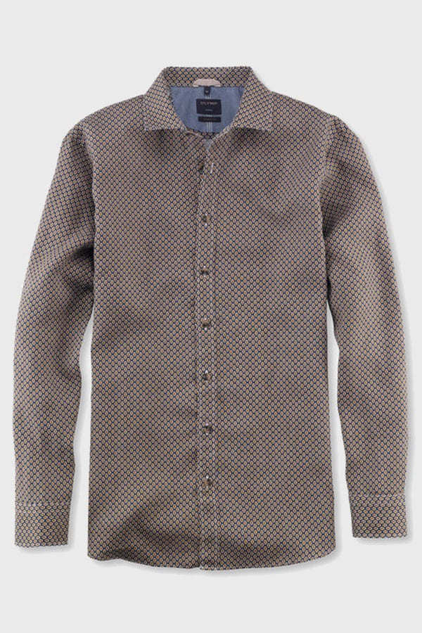 ΠΟΥΚΑΜΙΣΟ OLYMP - 47 ΓΚΡΙ